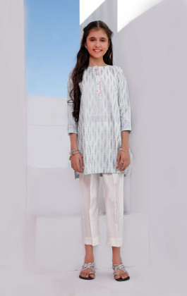 Ferozi 2PCs Dobby Girls Semi Formal